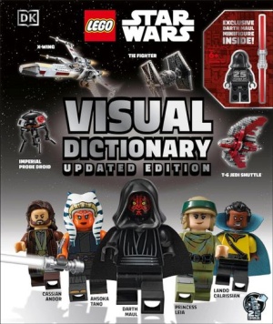 Lego Star Wars Visual Dictionary Updated Edition (미국판) - 다스 마울 미니피규어 포함