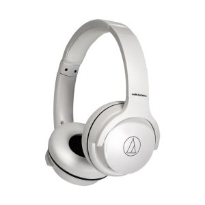 [오디오테크니카] 공식수입원 ATH-S220BT 화이트 초경량 무선 블루투스 온이어 헤드폰 60시간 연속재생