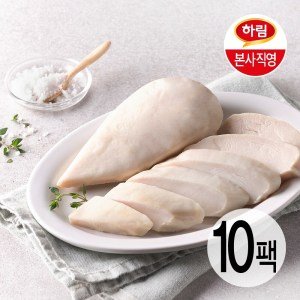 하림 하림 냉장 수비드 닭가슴살 오리지널 100g 10팩