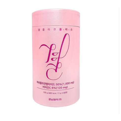 HL) 피부 저분자 결<b>콜라겐</b> <b>피쉬콜라겐</b> 플러스 60포 스틱분말 석류  120g  1개