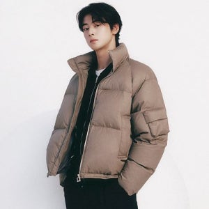 리버클래시 [차은우 PICK] LJF22210 다크베이지 경량 구스 숏다운