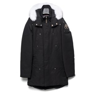 무스너클 남성 화이트 퍼 다운 자켓 MK4661MP-290-BK/NA