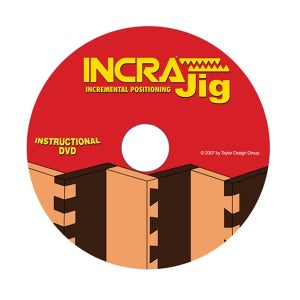 INCRA 인크라 박스 조인트 도브테일 오리지날 지그 교육용 DVD