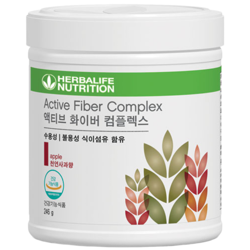 <b>허벌라이프</b> 국내정품 액티브 화이버 컴플렉스 식이섬유  1개  246g