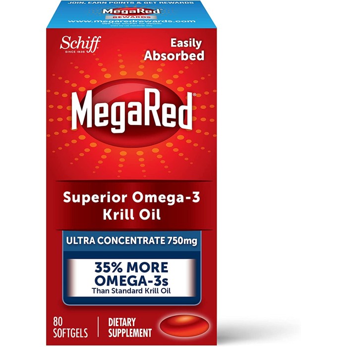 <b>Schiff</b> Megared 오메가3 크릴 오일 750mg <b>아스타잔틴</b> 함유 80정  1개