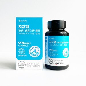 지큐랩 지큐랩 100억 생유산균 골드 500mg x 60캡슐 (리뉴얼제품)-