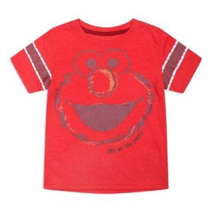 세서미스트리트 Sesame Street Elmo 유아 유아용 남아용 티셔츠 - 2T