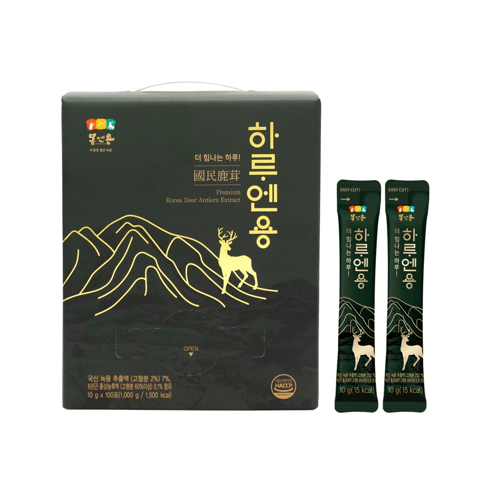 몸엔용 <b>하루엔용</b> 건강즙 <b>10g</b> x 100p  1kg  1개