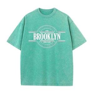 브루클린 스트리트 탑 1996 스웨트 클럽 City 코튼 걸스 루즈 티셔츠 패션 통기성 의류 티셔츠 남성 Dreams