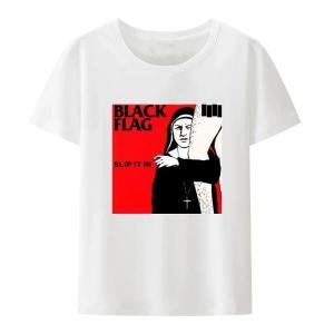 블랙 플래그 펑크 록 밴드 헨리 롤린스 대형 바 그래픽 티셔츠 여름 캐주얼 빈티지 유니 유머