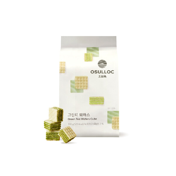 오설록 그린티 웨하스 제품 이미지