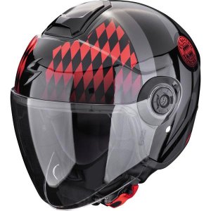 Scorpion Exo-City II FC Bayern Jet Helmet(Black/Grey/Red)스콜피온 풀젯