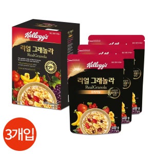켈로그 리얼 그래놀라 400g x 3개