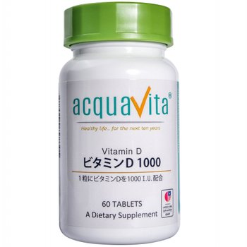 acquavita (<b>아쿠아 비타</b>) <b>비타</b>민 D1000 60 알갱이