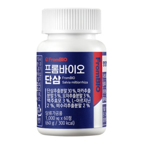 프롬바이오 단삼 1000mg x 60정