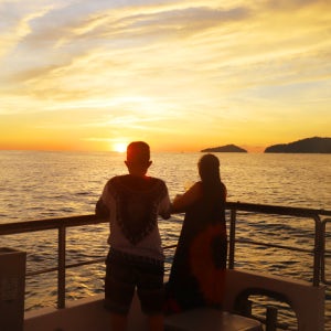 코타키나발루 선셋 디너 크루즈 세계 3대 석양 선셋 말레이시아 뷰맛집 인생샷 선상뷔페 픽업 샌딩 예약