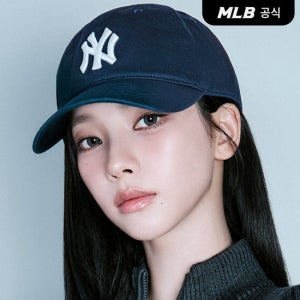 [MLB공식] [카리나 PICK] 에이스 언스트럭쳐 볼캡 NY (Navy) 3ACP6601N-50NYS