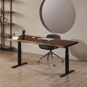 리낙 원목 BIFMA 3단 듀얼모터 모션데스크 스탠딩 책상 1670