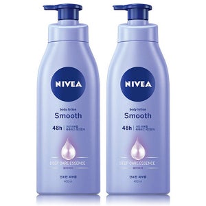 니베아 스무드 바디로션 400ml x2개