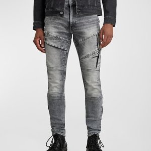 지스타로우 남성 스키니 데님 Mens Airblaze 3D Skinny Jeans prod270620073FADED SEAL GREY