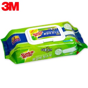 3M 스카치브라이트 더블액션 청소포 대형 리필용