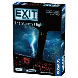 [아마존 공식]Thames & Kosmos 엑시트: 폭풍 속의 비행 | 방 탈출 게임 박스 | 엑시트: 더 게임 - Kosmos 게임, 1-4인 플레이, 가족 게임 - 친목, 카드