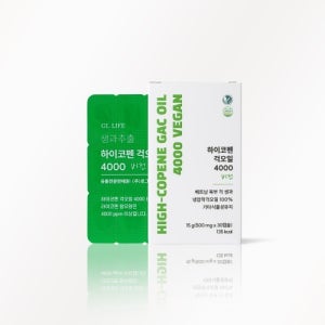 베트남 북부 걱의 생과에서 추출한 하이코펜 걱오일 4000 비건 1박스_라이코펜 베타카로틴