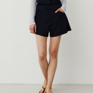 [르세지엠] ANNE SHORT PANTS - NAVY ANNE SHORT PANTS