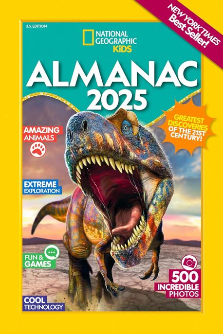 National Geographic Kids Almanac 2025 (내셔널 지오그래픽 키즈『사이언스 2025』원서)