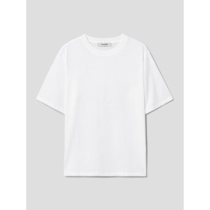[에잇세컨즈] 수피마 코튼 오버핏 반소매 티셔츠  화이트 (324442LY21) 324442LY21