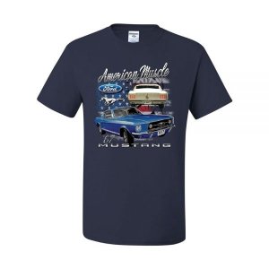 Ford Mustang Shelby 1967 GT T-Shirt American Made Muscle Cars Mens Tee Shirt Large
