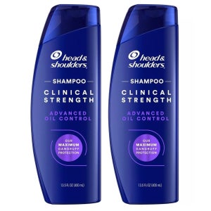 헤드앤숄더 클리니컬 스트렝스 오일컨트롤 비듬 샴푸 400ml x 2개