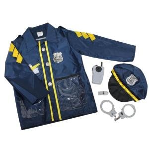 경찰 수갑 폴리스맨 유아 코스튬 어린이 체험관 할로윈 5세남아선물 2살장난감