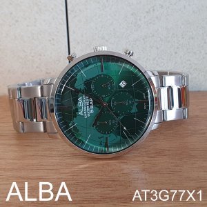 알바 세이코알바시계 ALBA 남성메탈시계 AT3G77X1