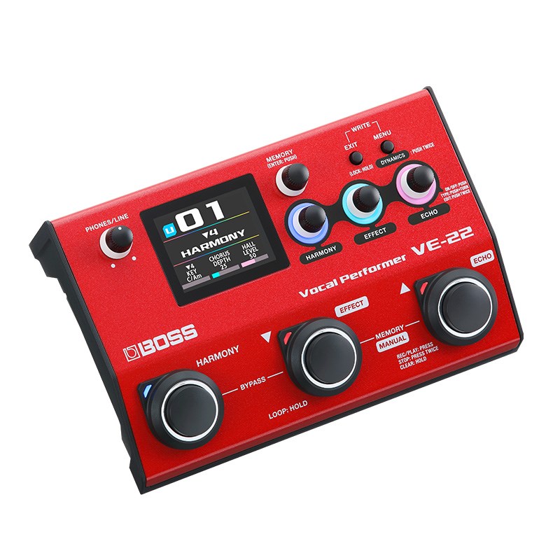 BOSS 보컬 이펙터 VE-22