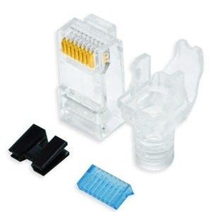 [LS전선] LS전선 RJ-45 커넥터, CAT.6 UTP [LS-MP-UC6-RJ45-TR-A6] [투명/100개]