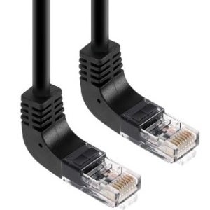 [표준제품]KW KW500UN CAT.5E UTP 랜케이블 다이렉트 위쪽꺾임