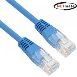 NETmate NMC-U505BL CAT.5E UTP 다이렉트 케이블(블루)