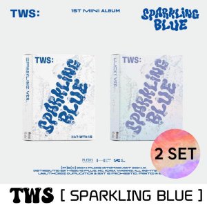 (위버스)투어스앨범- 미니 1집 [Sparkling Blue] Weverse Albums