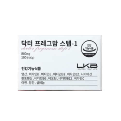 엘케이비 닥터 프레그맘 스텝-1 800mg x 100정