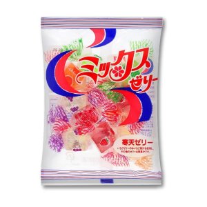 일본 킨조 킨죠 과일 믹스 껍질 한천 젤리 135g