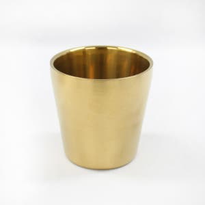 키친아트 금상첨화 티타늄코팅 스텐레스 이중구조 물컵(민자) 1P