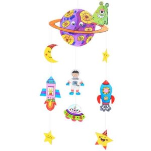 나만의 행성 우주선 로케트 우주모빌만들기 20개 유치원 어린이집 미술학원