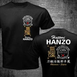 킬 빌 하토리 한조 닌자 사무라이 카타나 검술사 일본 새로운 Tshirt 패션 핫 브랜드 콘서트 T 셔츠 티