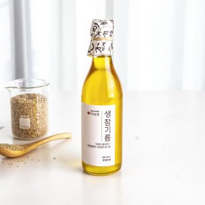 미식상회 참기름 대용량 350ml+볶은참깨 180g