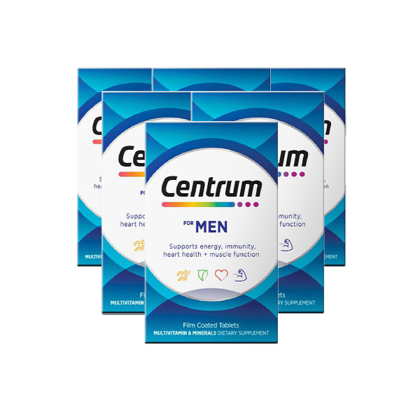 [<b>해외</b>직구] 센트룸 포 맨 <b>남성</b> 종합 <b>멀티비타민 미네랄</b> 어덜트 90정X6