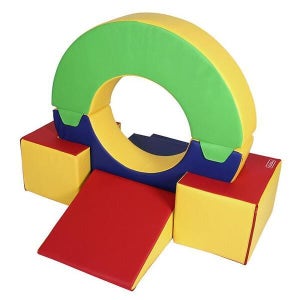 유아 체육 교구 아동 미끄럼틀 어린이 계단 차일드블록세트 6 (방염/항균)