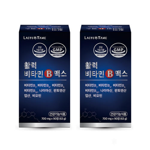 활력 비타민B <b>푸르설티아민</b> 삐콤 효능 2통