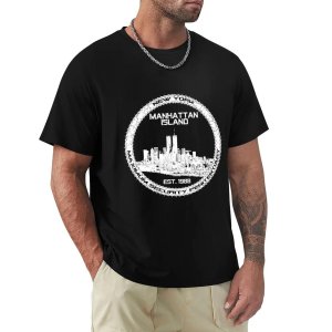 이스케이프 프롬 뉴욕 화이트 티셔츠  오버사이즈 빈티지 여름 상의  블랙 티셔츠