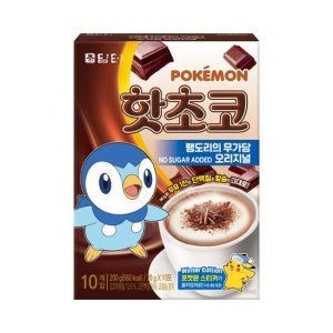 담터 핫초코 팽도리의 무가당 오리지널 10T